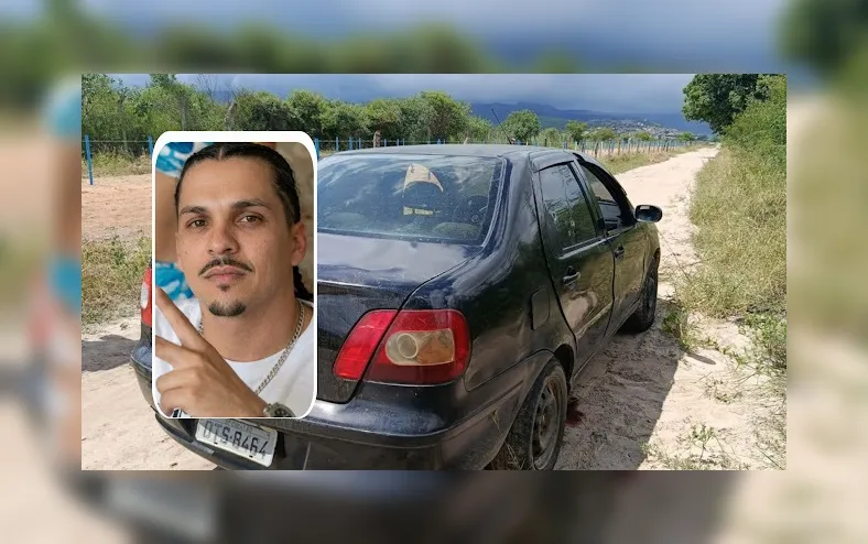 Homem é encontrado morto dentro de carro crivado de tiros na Bahia - Imagem