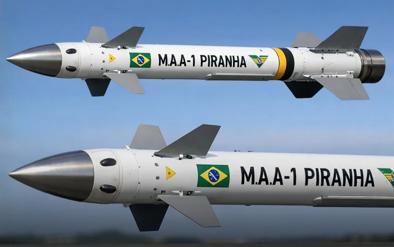 Míssil supera 4 mil km/h e posiciona Brasil em cenário da guerra aérea - Imagem