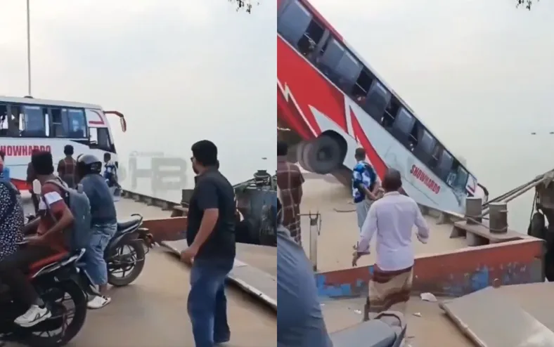 Ônibus cai em rio e deixa 26 mortos; veja momento do acidente - Imagem