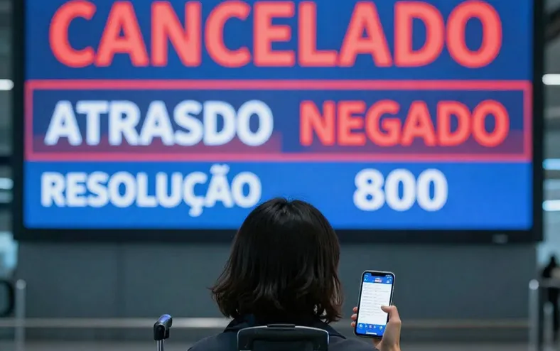 Quando o passageiro vira o problema: os limites da nova resolução da ANAC - Imagem