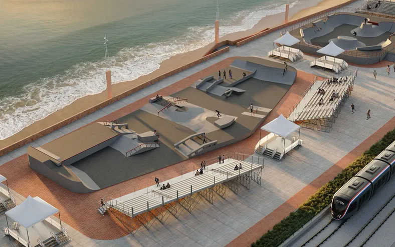 Salvador terá primeira pista de skate do Brasil com selo olímpico - Imagem