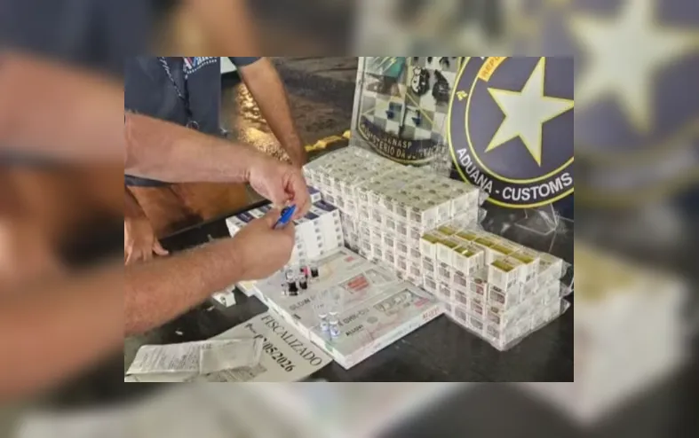 Tenente-coronel da PM é preso com mais de 300 ampolas de substância emagrecedora - Imagem