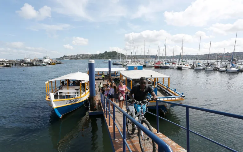 Travessia Ribeira-Plataforma libera pagamento com Pix e cartões - Imagem