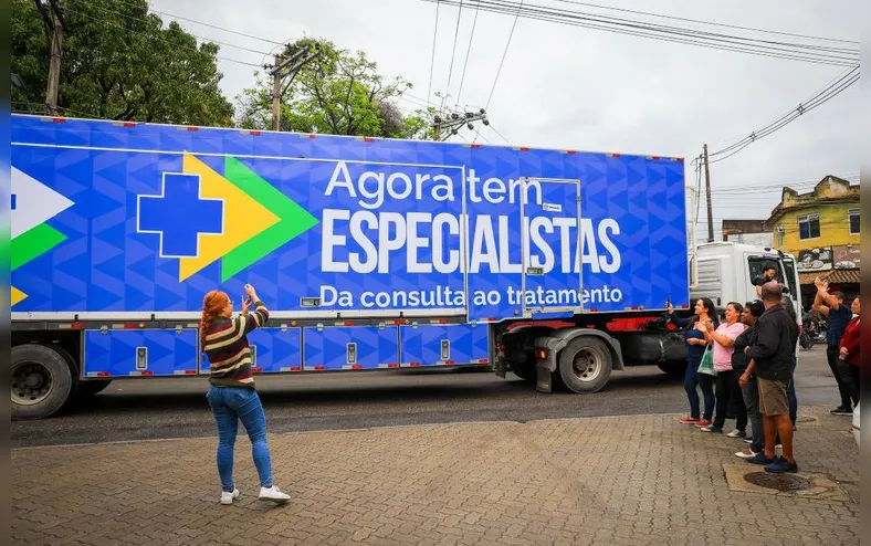 Três novas carretas de saúde inauguradas na Bahia - Imagem