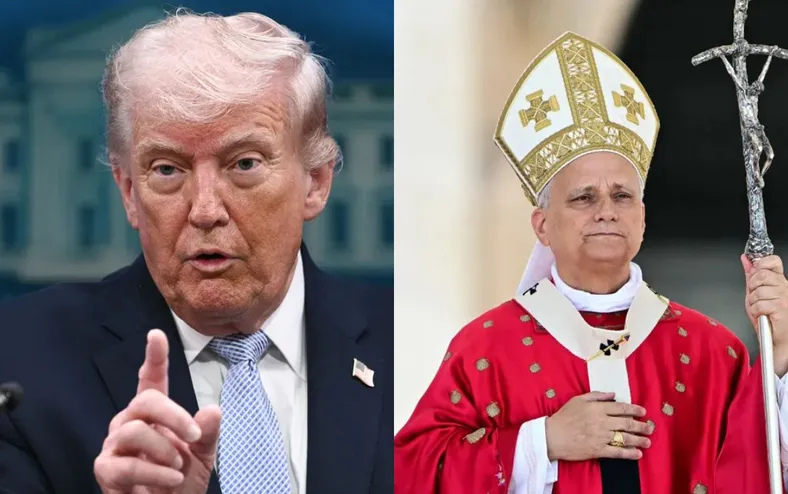 Trump x Papa Leão 14: a polêmica entre presidente dos EUA e pontífice - Imagem