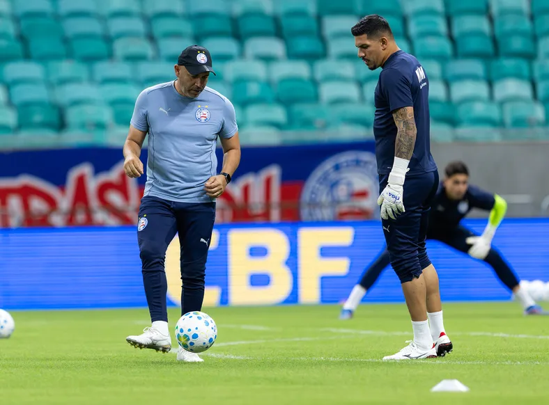 Bahia perde goleiro para o duelo contra o Santos - Imagem