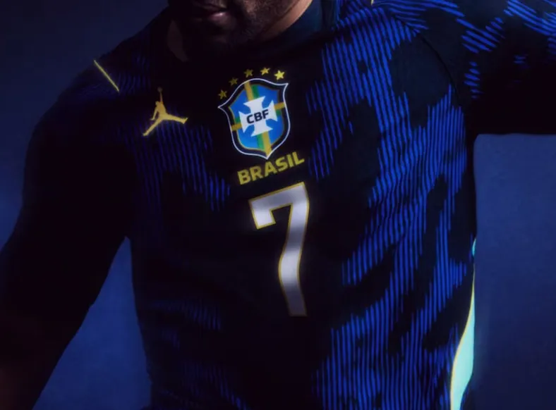 Brasil faz história com logo de Michael Jordan no uniforme da Copa - Imagem