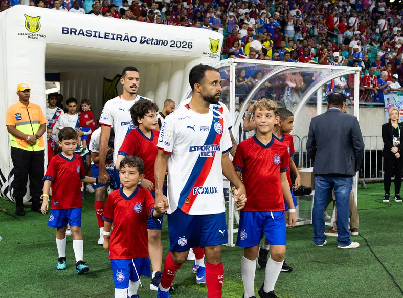 Caio Alexandre perdeu 42,3% dos jogos do Bahia desde a lesão em 2025 - Imagem