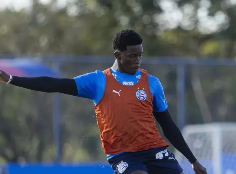 Joia avança na recuperação e Bahia goleia por 6 a 0 em jogo-treino - Imagem