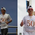 Aos 50 anos, homem corre 50 km para celebrar meio século de vida imagem