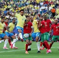 Brasil expõe velhos problemas contra Marrocos e aumenta dúvidas de Ancelotti imagem