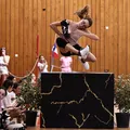 Cavalos de pau e saltos reais: esporte inusitado ganha a França imagem