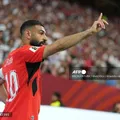Com gol de Salah, Egito faz 3 a 1 e vence em Copas pela primeira vez imagem