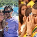 Esposa de Marquinhos entra em pânico com alerta de tornado nos EUA imagem