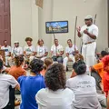 Evento gratuito reúne mestres da capoeira e ministra no MAM imagem