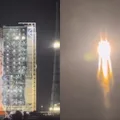 Foguete explode segundos após lançamento na China imagem