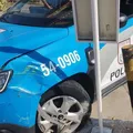 Mulher rouba viatura da PM, foge para outra cidade e acaba presa após batida imagem