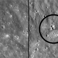NASA mostra nova cratera na Lua causada por foguete da SpaceX imagem