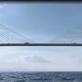 Obras da Ponte Salvador-Itaparica avançam com preparação de plataforma no mar imagem