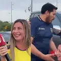 VÍDEO: Repórter é atropelada ao vivo durante transmissão da Copa do Mundo imagem