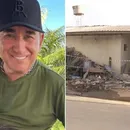 Caminhão de Amado Batista perde controle e destrói casas