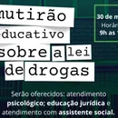 Mutirão oferece orientação jurídica, apoio social e atividade cultural