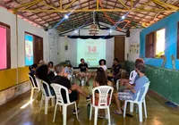 Ação no Festival de Cinema de Lençóis
