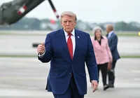 Caças interceptam aeronave durante evento com Trump nos EUA