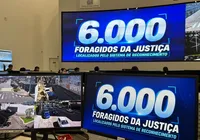 Câmeras de monitoramento localizam 6 mil criminosos na Bahia