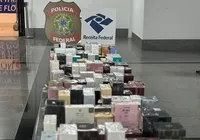 Carga de R$ 100 mil em perfumes importados é apreendida no aeroporto de Salvador. imagem