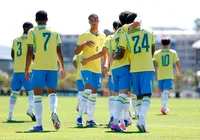 Com assistência de joia do Bahia, Brasil vence a Venezuela de virada