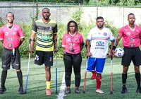 Dupla BaVi vence na primeira rodada do Baiano de Futebol de Amputados