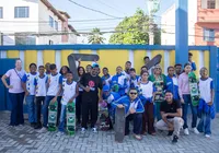 Escolas de Lauro de Freitas levam skate às aulas de Educação Física