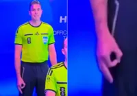Fifa descarta gesto supremacista e arquiva investigação contra árbitro