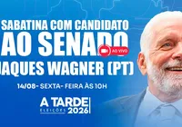 Grupo A TARDE sabatina Jaques Wagner nesta sexta-feira (14)