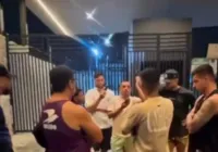 Jogadores do Atlético de Alagoinhas cobram presidente em condomínio imagem