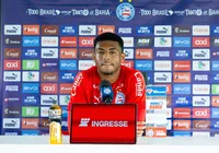 Joia da base, Kauê Furquim revela como Ceni e elenco ajudam no Bahia
