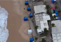 Mais de 200 porções de drogas são encontradas enterradas na areia da praia de Itapuã