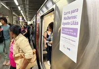 Mulheres terão orientação jurídica e acolhimento psicológico no metrô