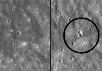 NASA mostra nova cratera na Lua causada por foguete da SpaceX