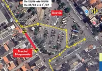 Obras de drenagem interditam trecho de rua na Cidade Baixa
