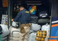 Ossada humana é encontrada em mala despachada em ônibus para a Bahia