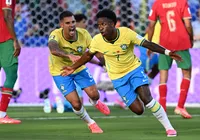 Vini Jr. faz golaço, mas Brasil empata com Marrocos na estreia da Copa