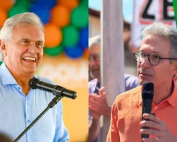 Caiado e Zema tentam quebrar ‘tabu do governador’ rumo à presidência - Imagem
