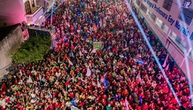 Jerônimo provoca oposição em comício lotado: “Isso não é IA”