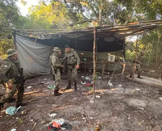 Acampamento do tráfico: polícia desarticula grupo criminoso em zona rural