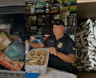 Ação da Polícia Civil recolhe 32 mil fogos de artifício em cidades baianas