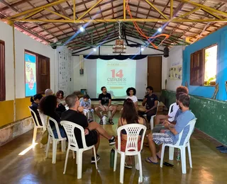 Ação no Festival de Cinema de Lençóis