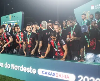 Além do título: Vitória é maioria no time ideal da Copa do Nordeste