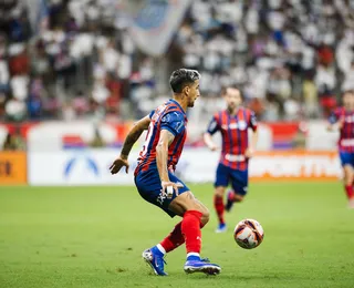 Após pedir pra deixar o Bahia, Kike Olivera volta ao time titular no BaVi